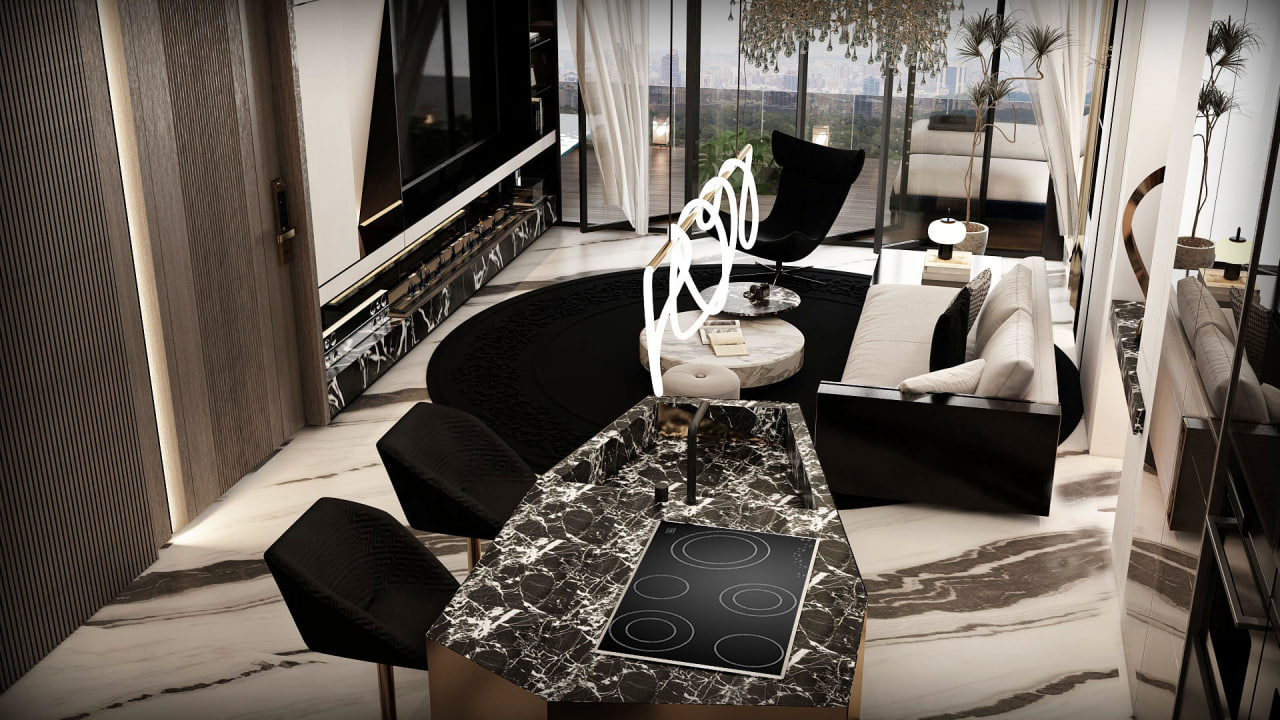 Sky Suites – 1-Bedroom Apartments