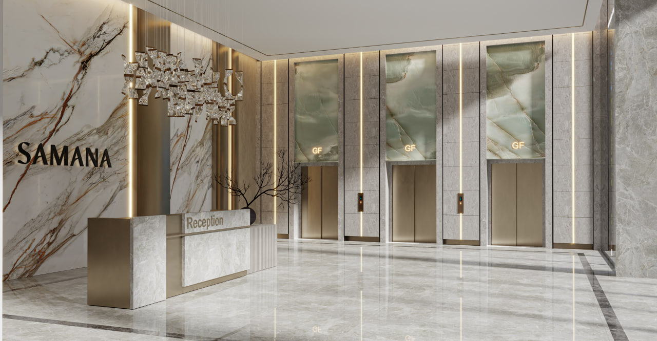 Barari Heights - 3-Bedroom Apartment Pool