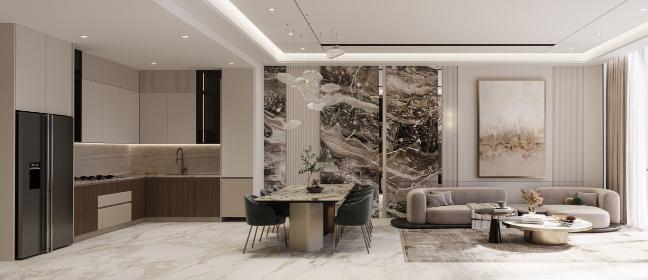 Barari Heights – 2-Bedroom Apartment Pool