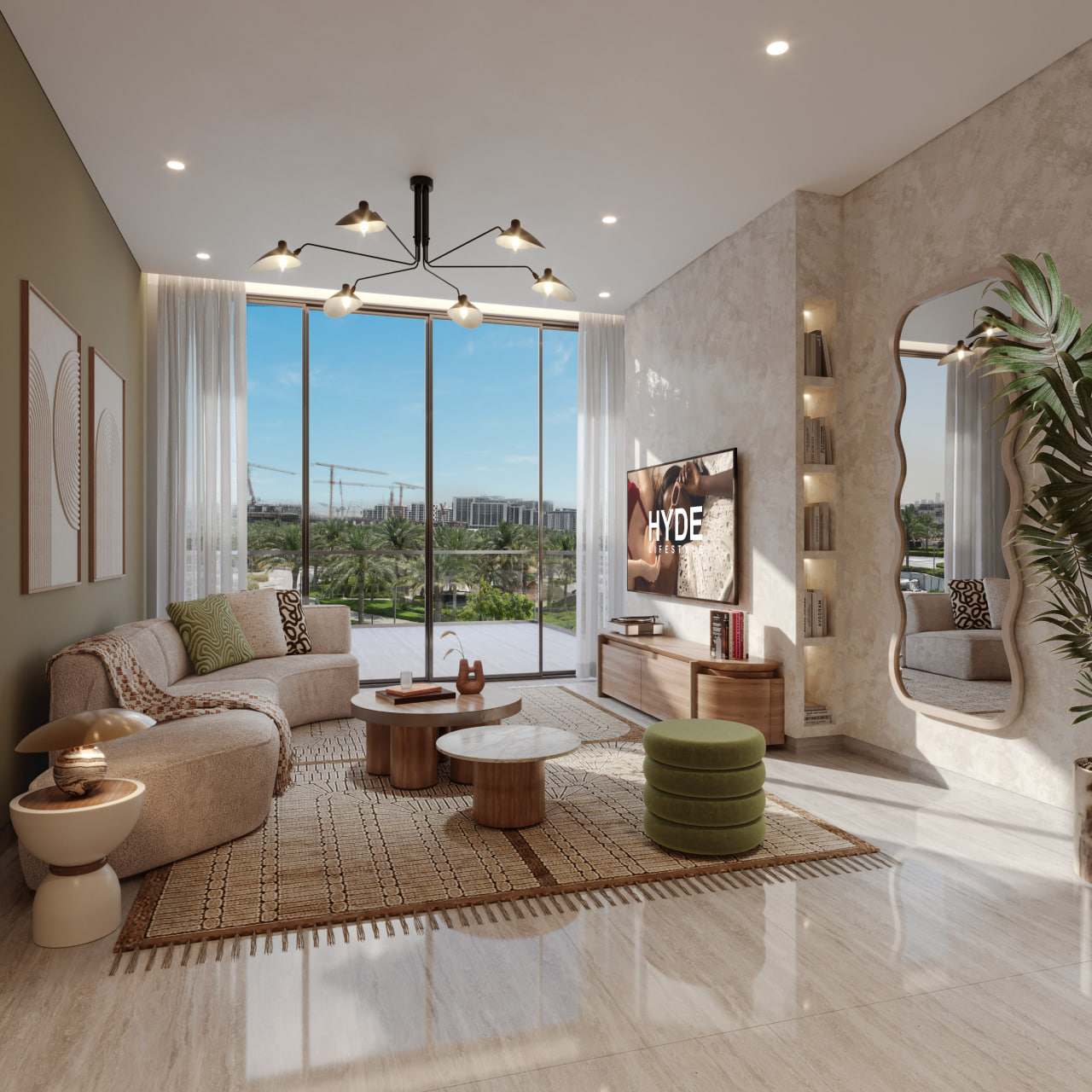Hyde Residences Dubai Hills - 3-Bedroom Residence