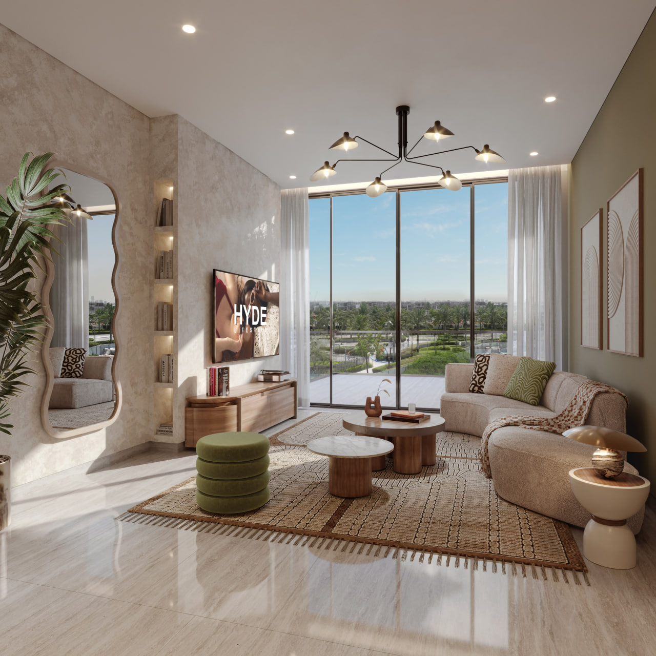 Hyde Residences Dubai Hills – 3-Bedroom Residence