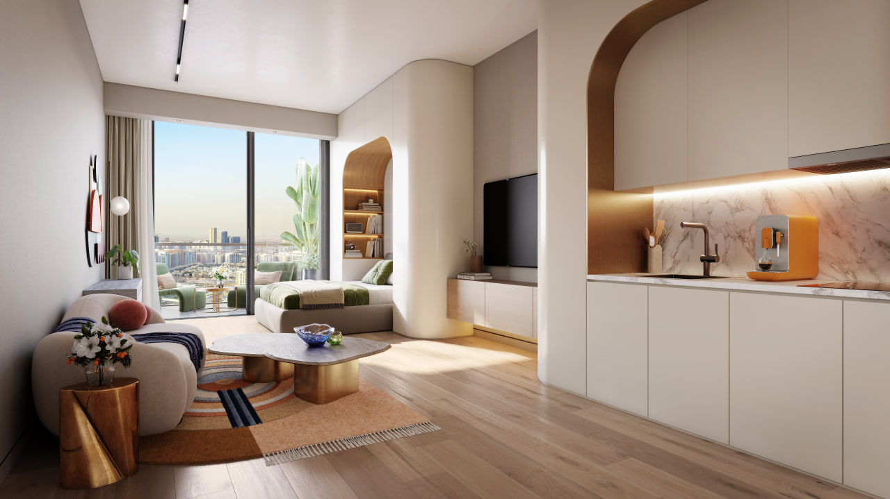 Rise Residences – Studio Apartment