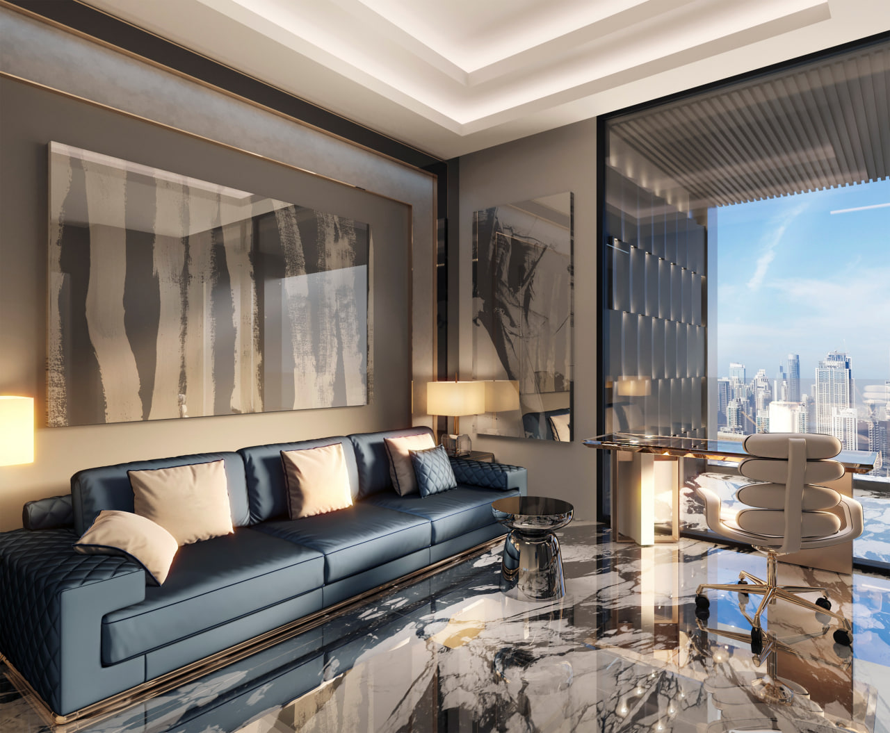 Sapphire Villa – 2.5-Bedroom - Burj Binghatti Jacob & Co Residences