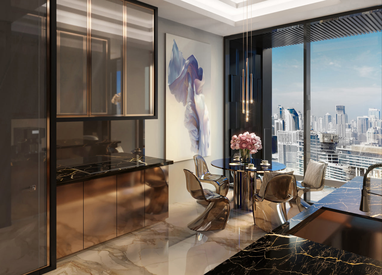 Ruby Villa – 3-Bedroom – Burj Binghatti Jacob & Co Residences