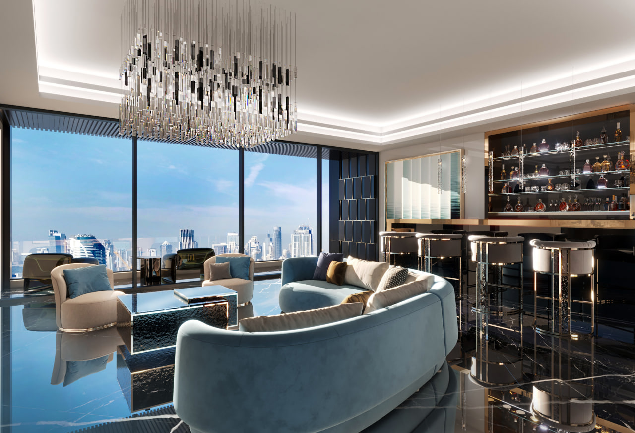 Diamond Sky Mansion – 4-Bedroom – Burj Binghatti Jacob & Co Residences