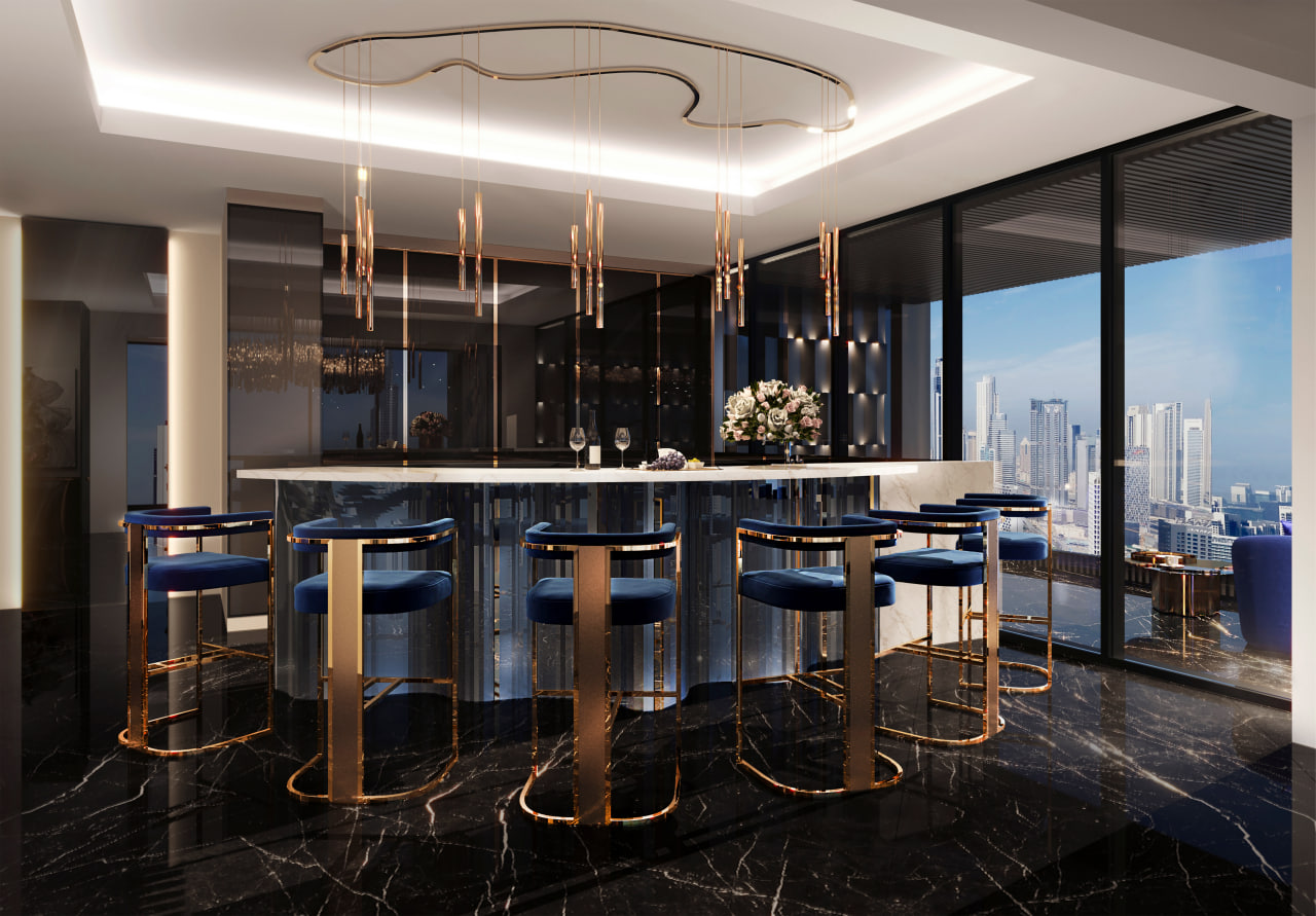 Diamond Sky Mansion – 4-Bedroom – Burj Binghatti Jacob & Co Residences
