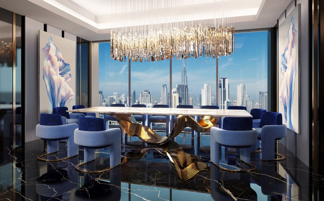 Diamond Sky Mansion – 4-Bedroom - Burj Binghatti Jacob & Co Residences