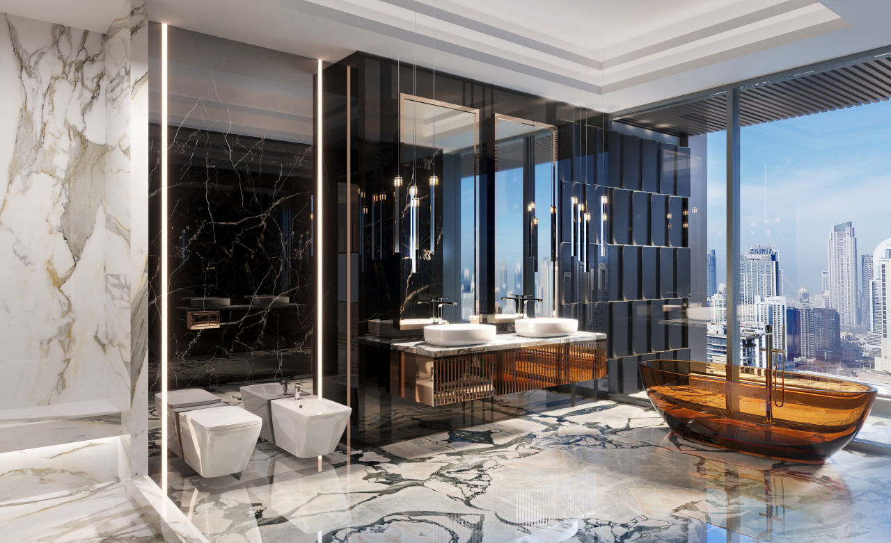 Fleurs de Jardin Sky Mansion – 6-Bedroom Residence in Burj Binghatti Jacob & Co Residences