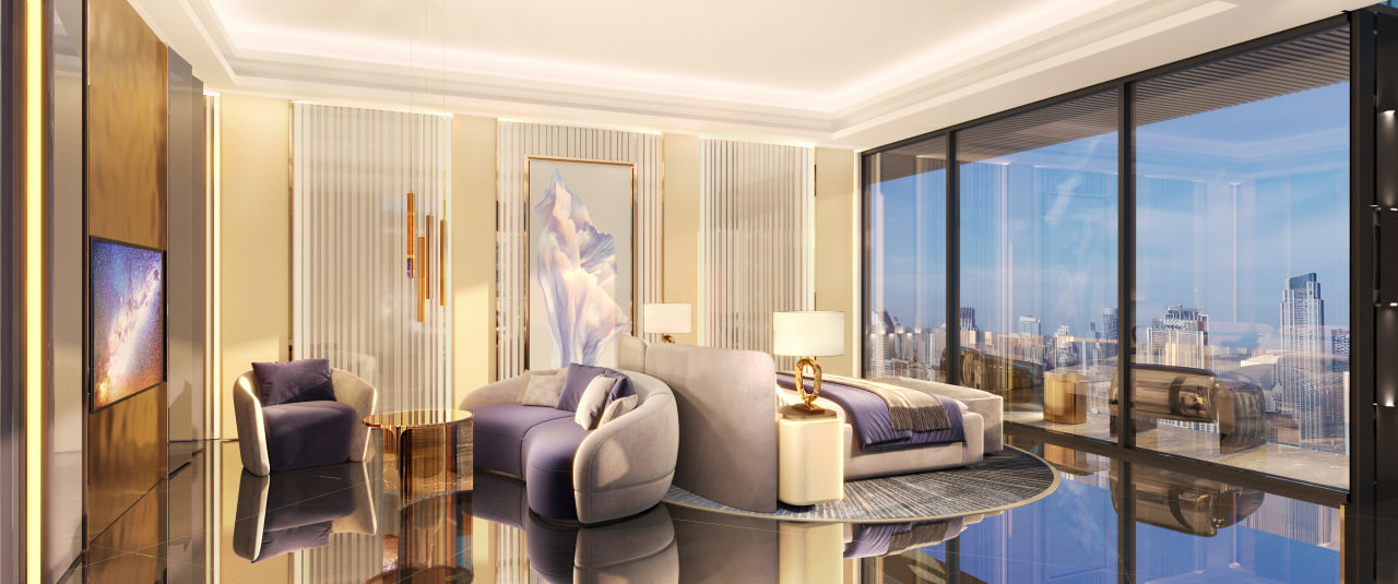 Fleurs de Jardin Sky Mansion – 6-Bedroom Residence in Burj Binghatti Jacob & Co Residences