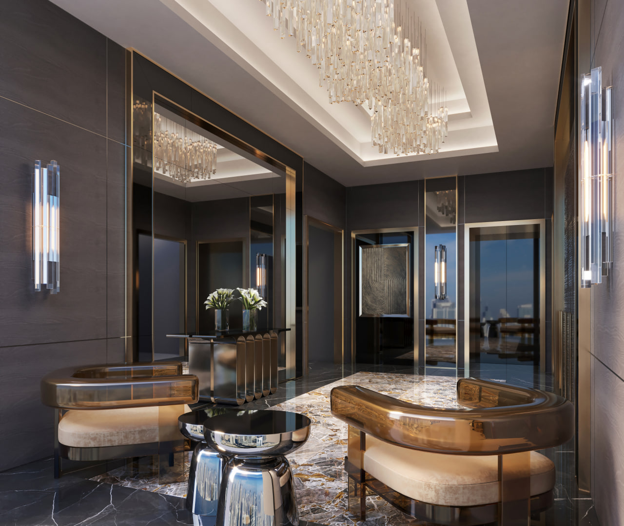 Astronomia Sky Penthouse – 5-Bedroom Ultra-Luxury Residence – Burj Binghatti Jacob & Co Residences