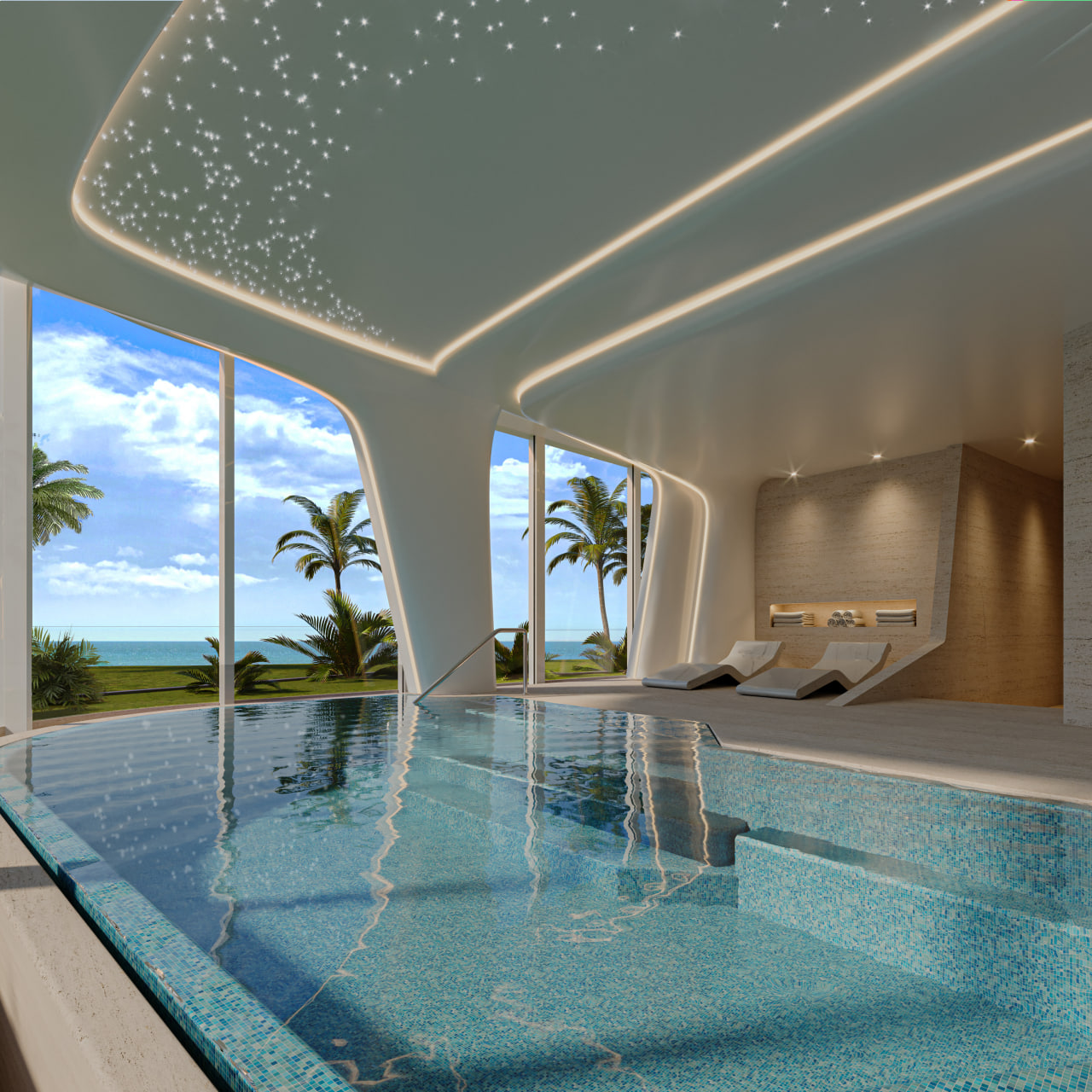 Oceano by The Luxe - 2-Bedroom Apartments