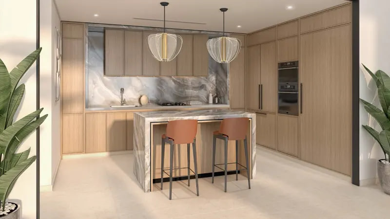 Azizi Venice - 3-Bedroom Apartments