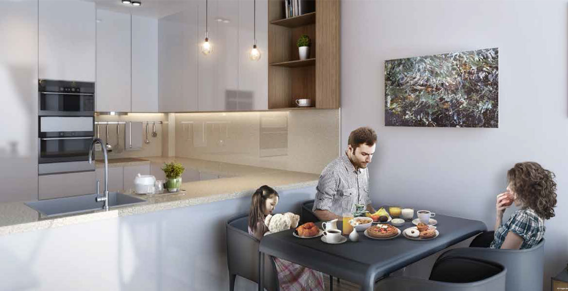 Azizi Aura - 1-Bedroom Apartment