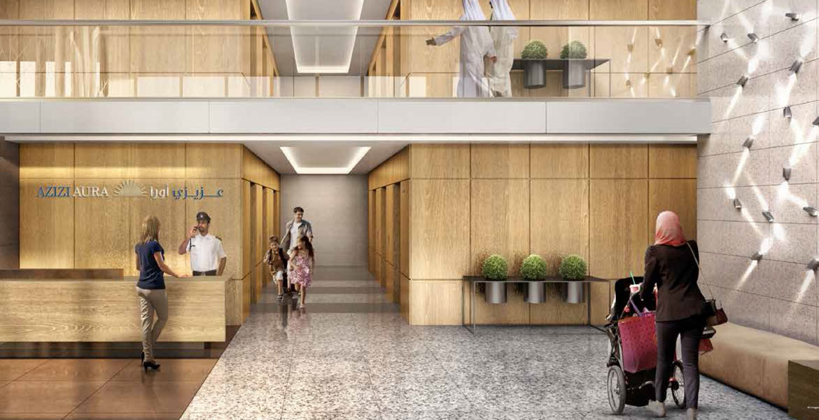 Azizi Aura - 2-Bedroom Apartment