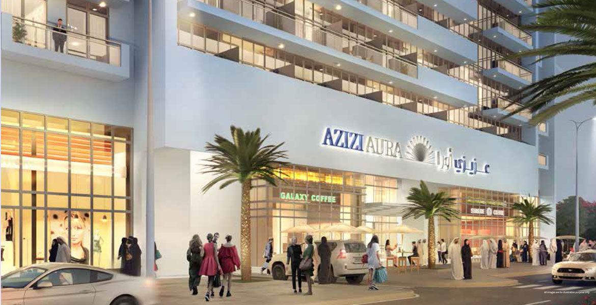 Azizi Aura - 2-Bedroom Apartment
