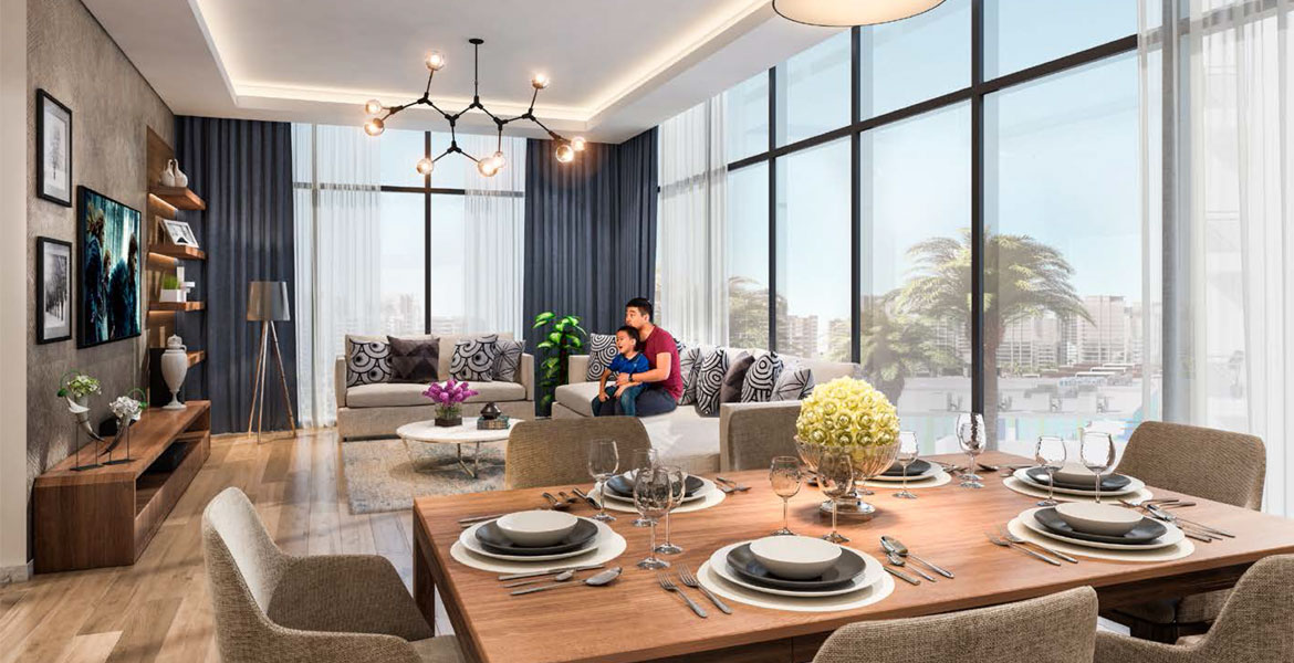 Azizi Riviera - 3-Bedroom Apartment